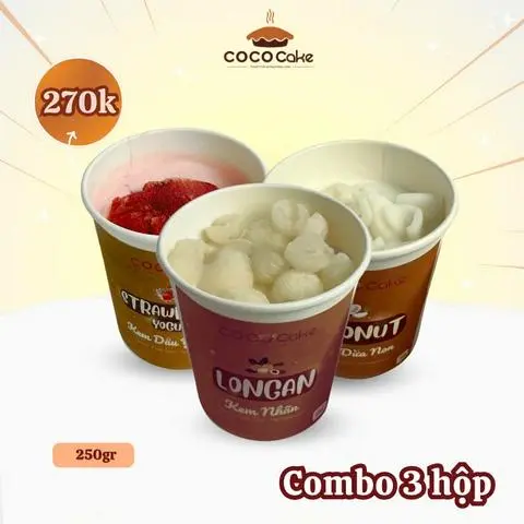 Hình ảnh Combo 3 hộp kem 3 mùi nhỏ 250g
