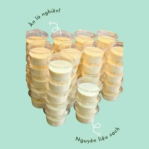 Hình ảnh (12 Hũ) Sữa Chua Phô Mai