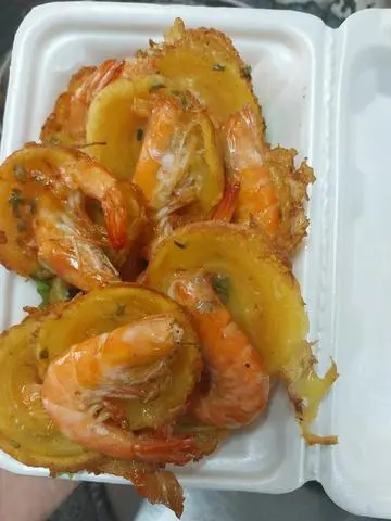 Hình ảnh BÁNH KHỌT TÔM kèm bánh tráng 