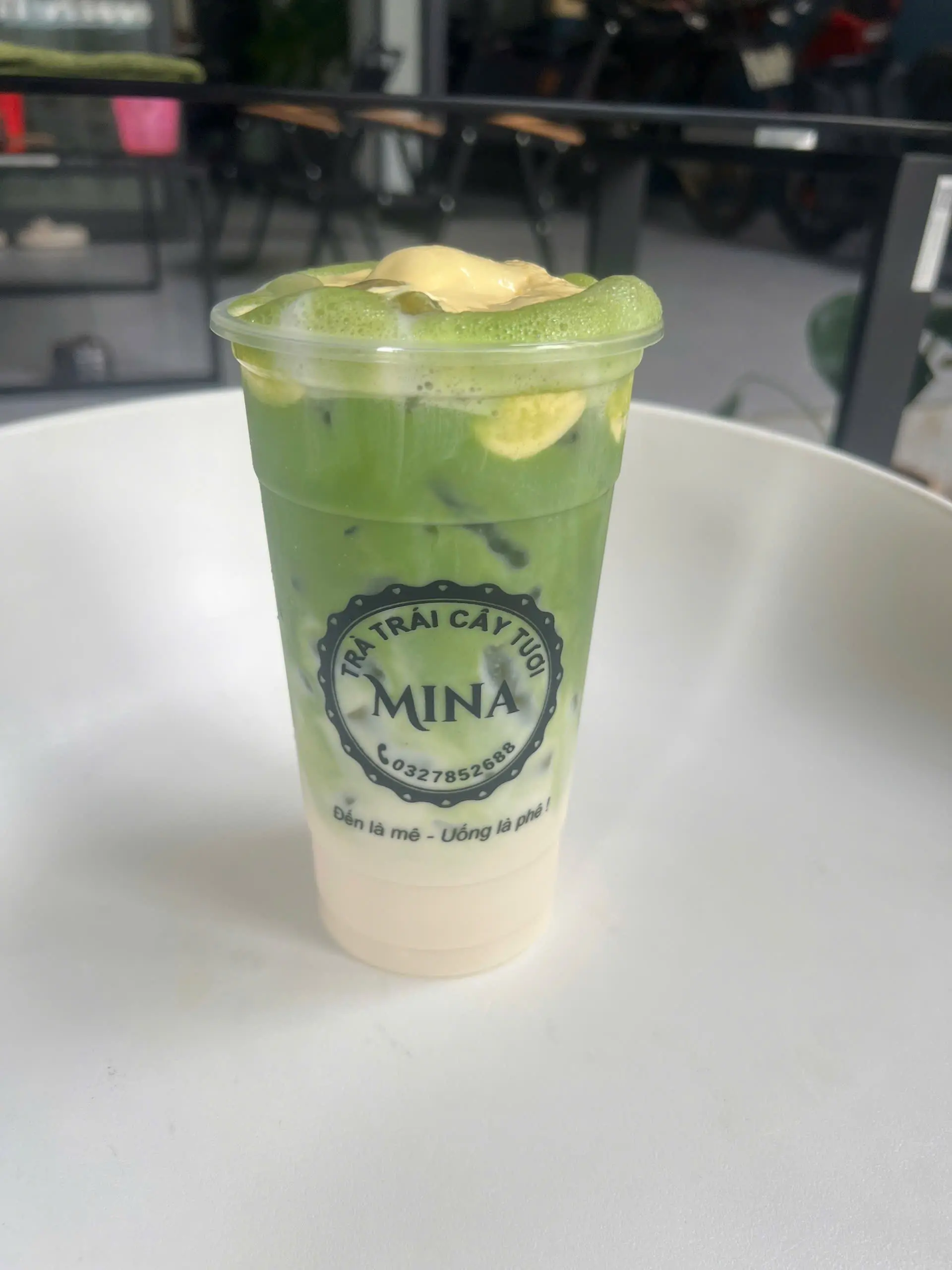 Hình ảnh Matcha Latte Kem Dẻo