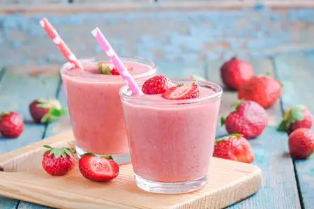 Hình ảnh Sinh tố dâu tây