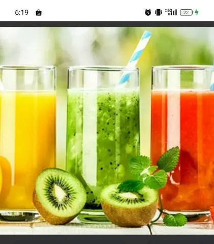 Hình ảnh nước ép thơm
