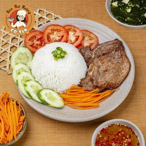Hình ảnh Cơm tấm Sườn Trứng Kho