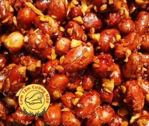 Hình ảnh đậu phộng rang ớt tỏi cường mập