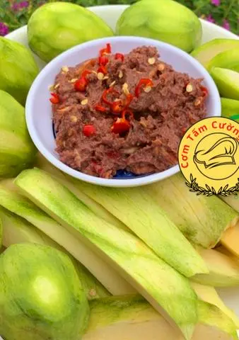 Hình ảnh trái cây chấm mắm ruốc phần 35