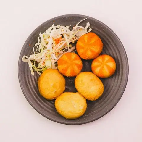 Hình ảnh viên thả lẩu chiên