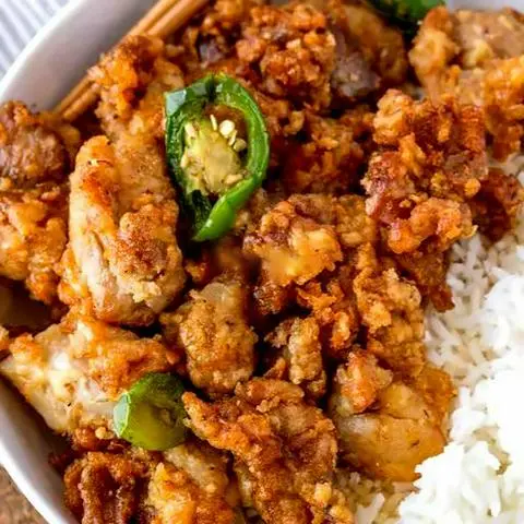 Hình ảnh Teriyaki chicken ball - gà viên sốt teriyaki