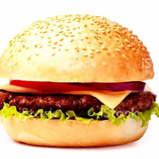 Hình ảnh Hamburger bò Úc - phô mai - trứng