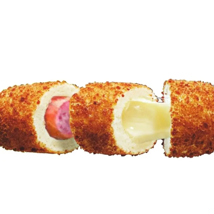 Hình ảnh Hotdog xúc xích phô mai chiên