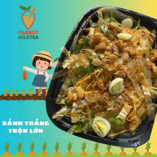 Hình ảnh Bánh tráng trộn lớn