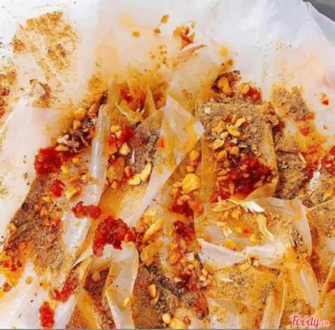 Hình ảnh Bánh tráng satế tỏi 