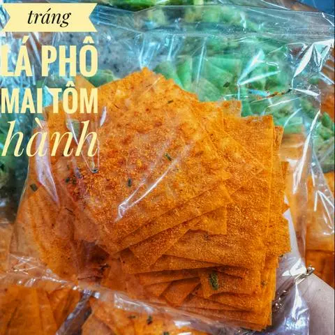 Hình ảnh Bánh tráng lá phô mai tôm hành