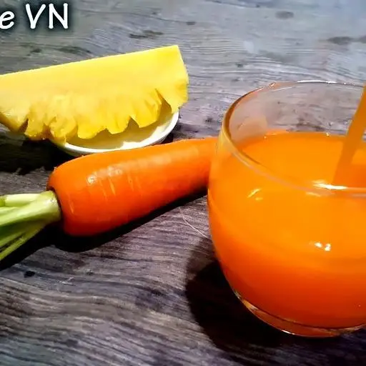 Hình ảnh Nước ép thơm cà rốt