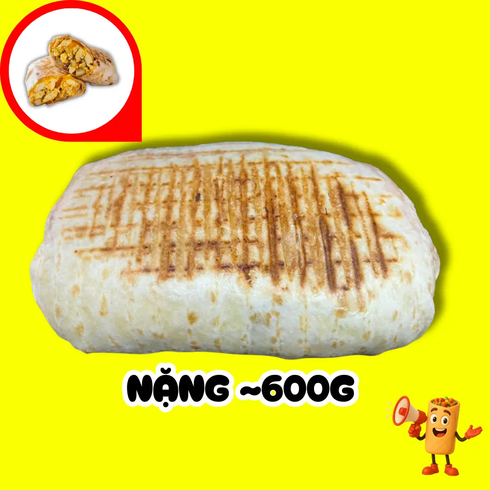 Hình ảnh Burrito Ú Nu - Gà & Bò (Tacos Pháp)