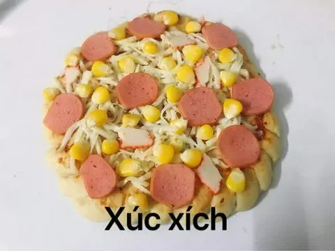 Hình ảnh Pizza Xúc Xích - size 22cm
