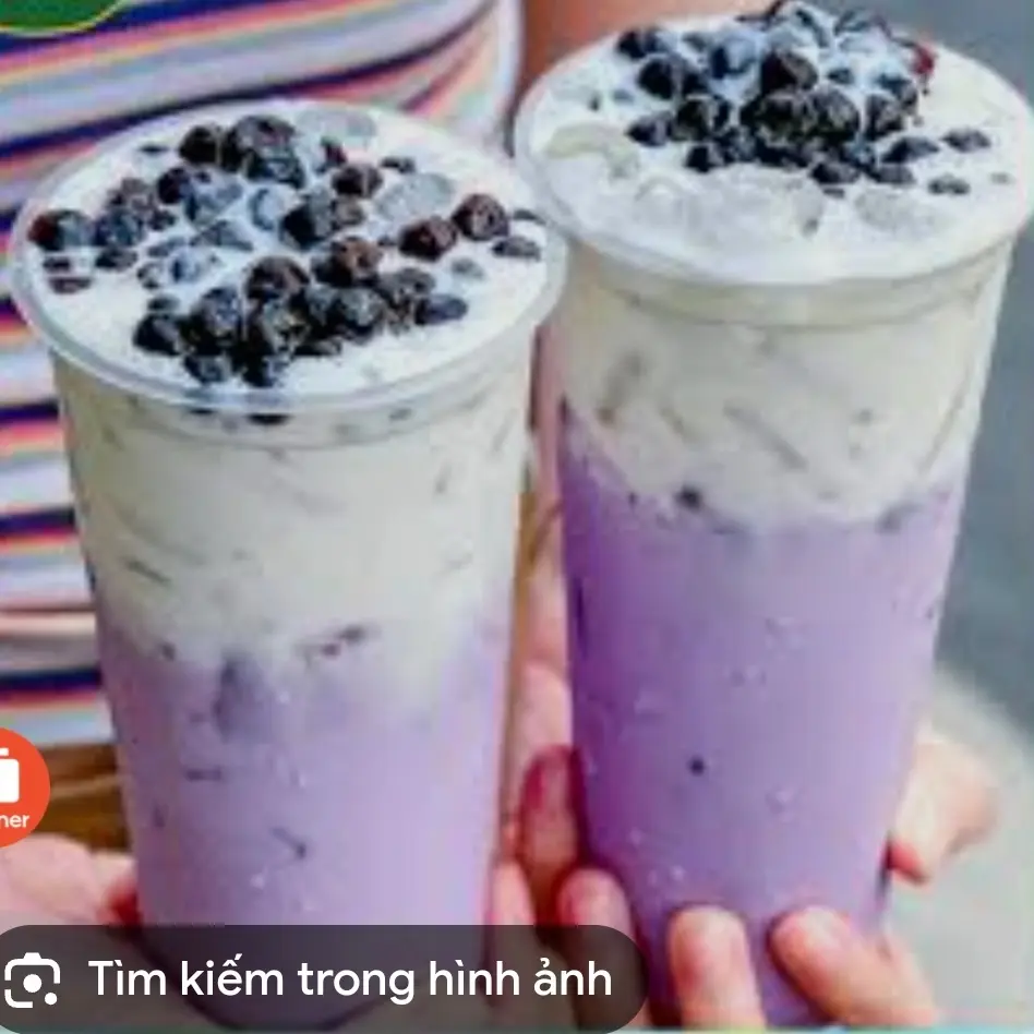 Hình ảnh Sữa Gấu Khoai Môn Chân Trâu Đen