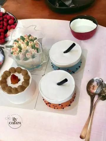 Hình ảnh bánh kem mini 