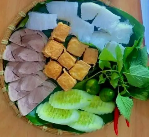 Hình ảnh Bún đậu thịt