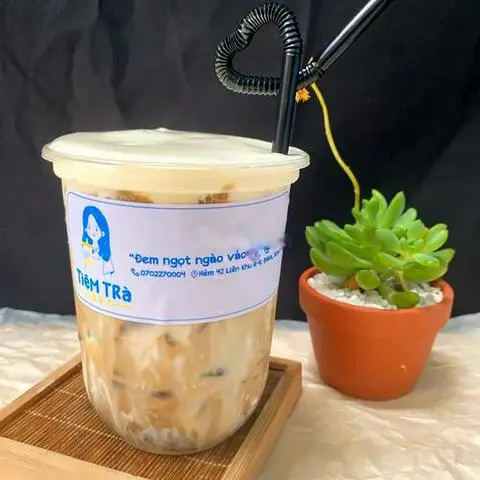 Hình ảnh Càfê sữa tươi kem muối