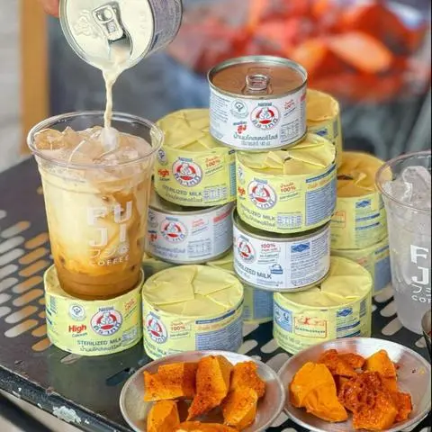 Hình ảnh Sữa gấu Nestle Thái Lan (lon 140ml) 