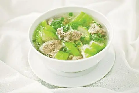Hình ảnh Cơm Bí Xanh Hầm Xương
