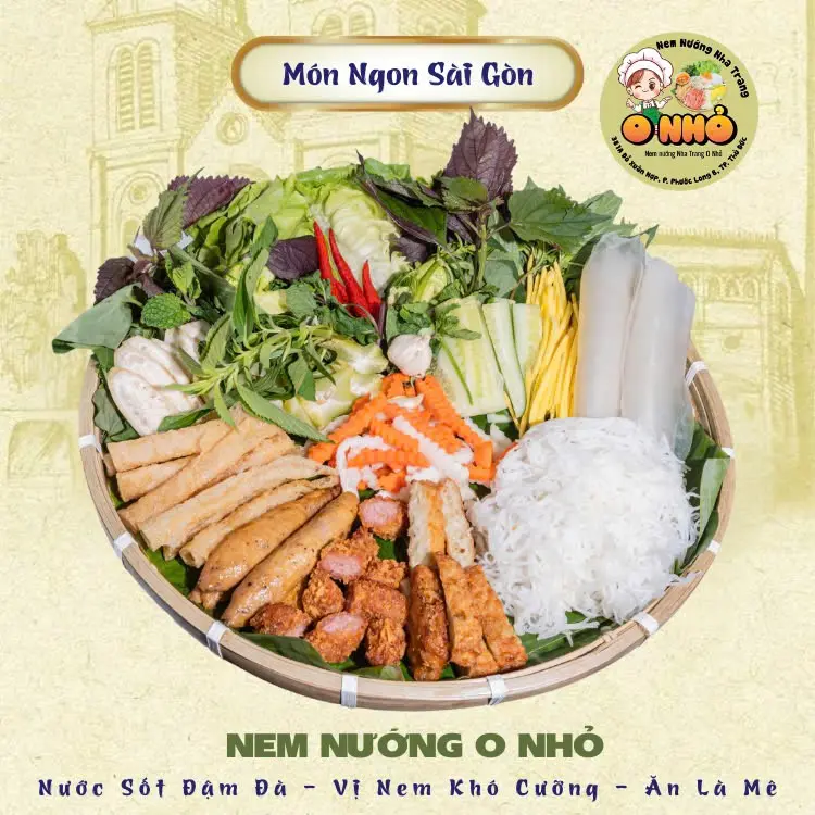 Hình ảnh Combo mẹt 1 :Mẹt Nem Nướng, Nem Chua Rán, Chả Cốm