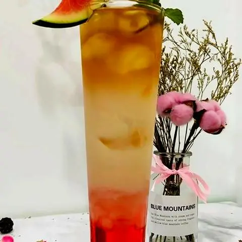 Hình ảnh Trà gạo dưa hấu