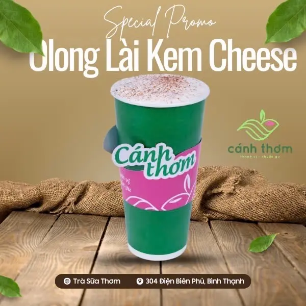 Hình ảnh Olong Lài kem Cheese