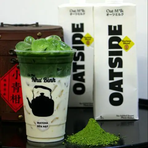 Hình ảnh Matcha sữa yến mạch