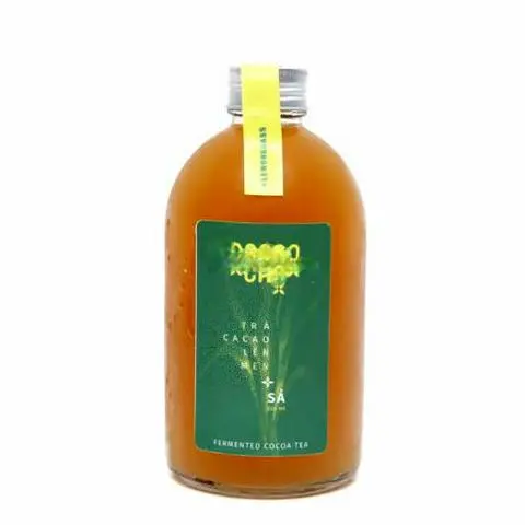 Hình ảnh Fermented cocoa tea lemongrass - trà cacao lên men vị sả