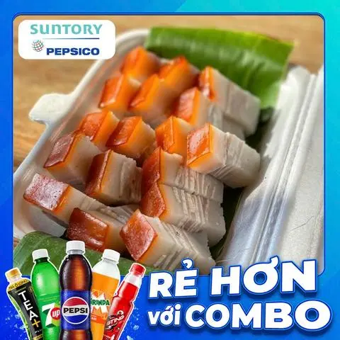 Hình ảnh Combo Cơm heo quay chay + nước ngọt