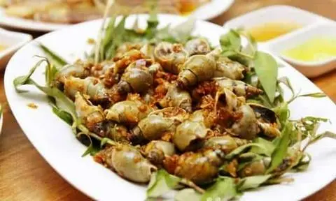 Hình ảnh ốc cà na rang muối 