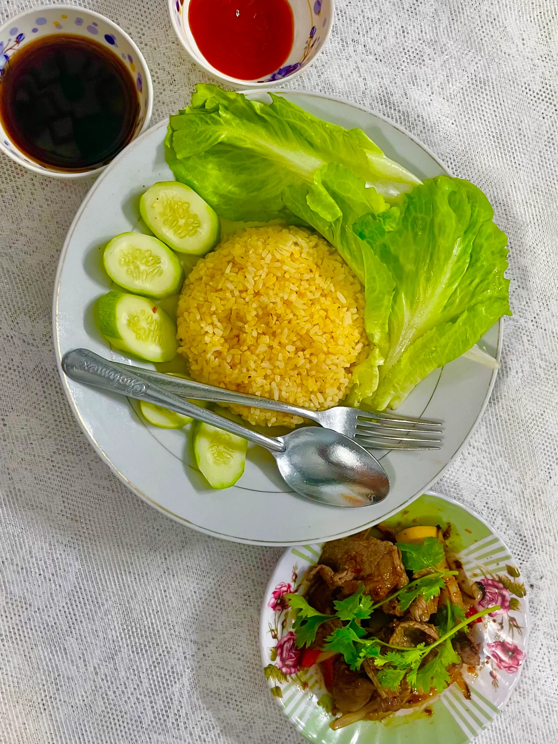 Hình ảnh Cơm Bò Xào Xã Tế Cay Nồng Thơm Ngon