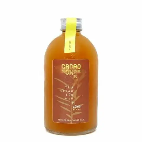 Hình ảnh Fermented cocoa tea ginger - trà cacao lên men vị gừng