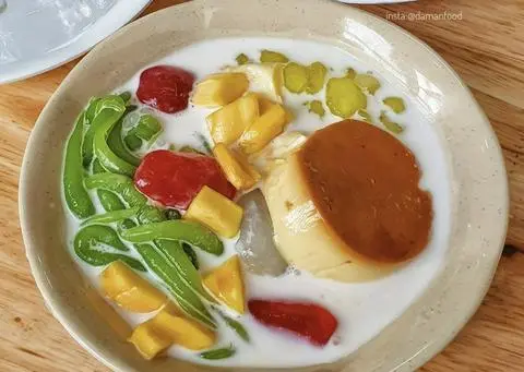 Hình ảnh chè mít đác flan