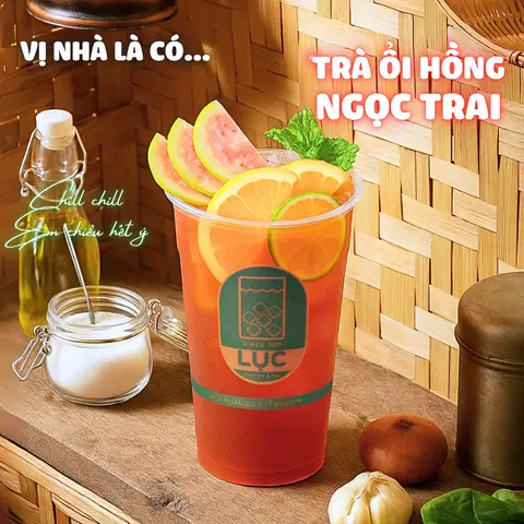 Hình ảnh Trà Ổi Hồng Ngọc Trai