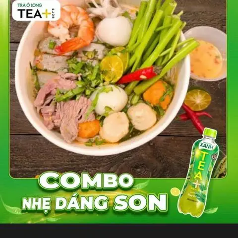 Hình ảnh cambo bún thái hải sản đặc biệt+1trai coca-cola 