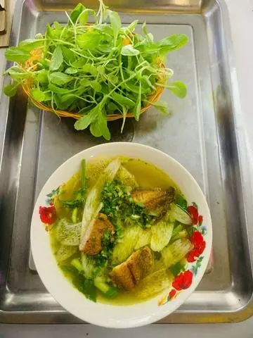 Hình ảnh Bánh đa cá rô đồng tô nhỏ