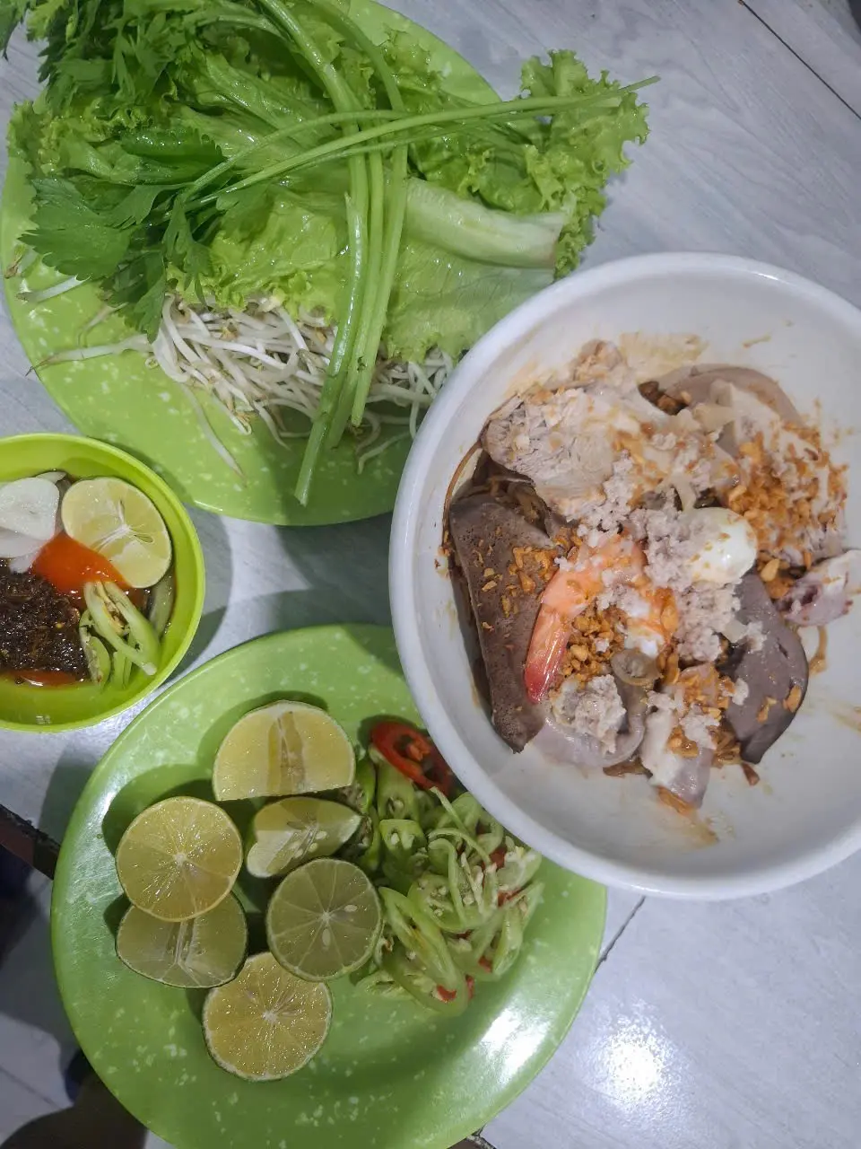 Hình ảnh Hủ Tiếu Khô Tôm Mực