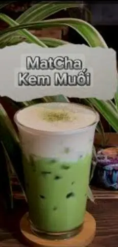 Hình ảnh Matcha kem muối