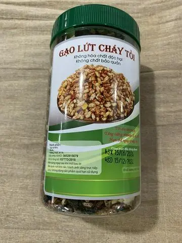 Hình ảnh Cơm sấy gạo lức rong biển hạnh nhân