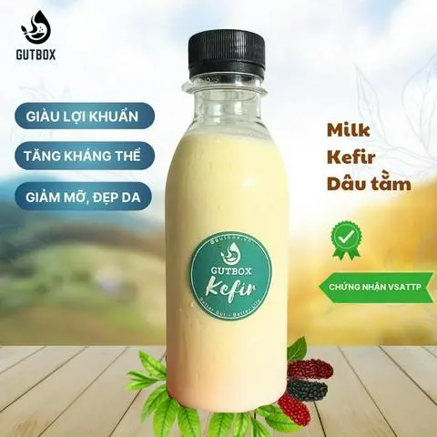 Hình ảnh Sữa chua Kefir dâu tằm