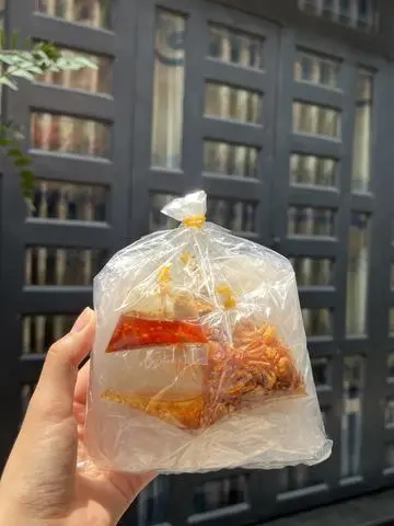 Hình ảnh bánh tráng sate siêu hành phi
