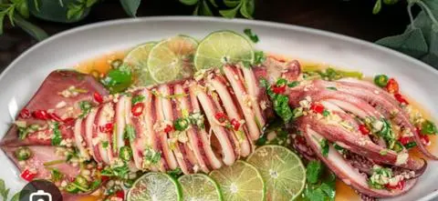 Hình ảnh Mực trứng sốt Thái