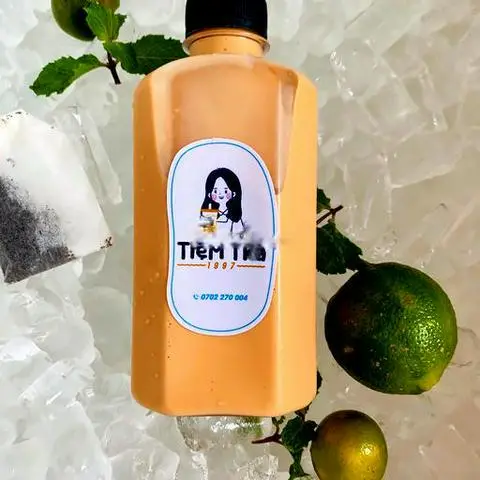 Hình ảnh Trà sữa thái đỏ chai 330ml