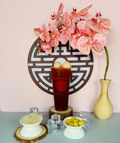Hình ảnh Hồng trà vải