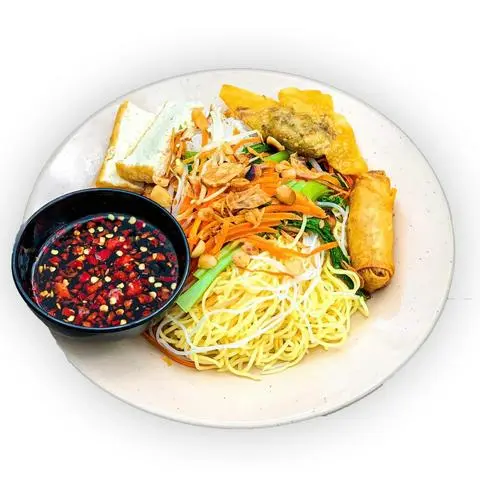 Hình ảnh Mì Quảng Xào Chay