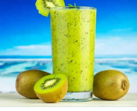 Hình ảnh sinh tố kiwi 