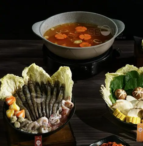 Hình ảnh Lẩu kim chi hải sản