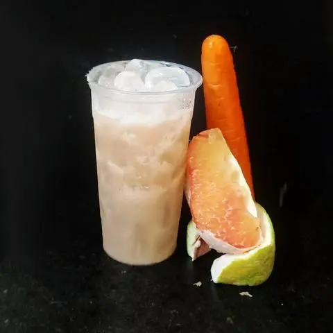 Hình ảnh Nước ép,  bưởi cà rốt 